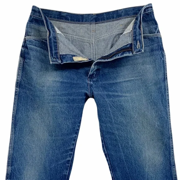 Vintage Rustler Jeans, Authentic Distressing and Grunge, Made in the USA - Picture 6 of 14